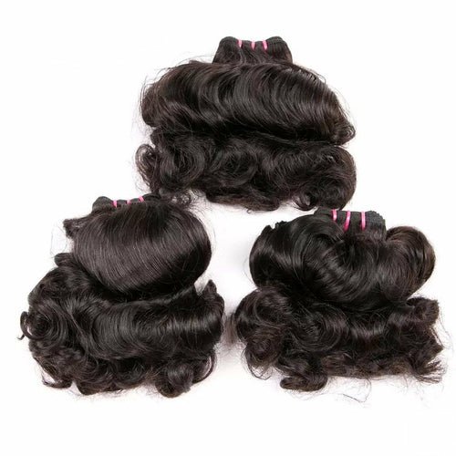 10A Grade 3/4 Magic Curl Fumi Human Hair bundles with 4x4 Closures & 1 - House of Diffusion