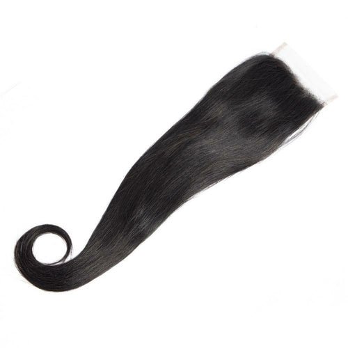 10A Grade 3/4 Straight Curve Fumi Human Hair bundles with 4x4 Closures - House of Diffusion