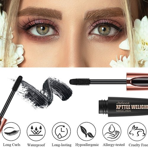 1/2 Pack Black 4D Silk Fiber Eyelash Mascara Extension Makeup - House of Diffusion