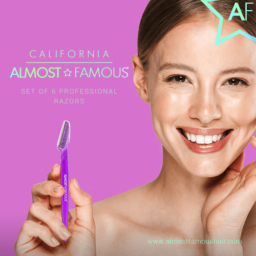 Almost Famous 6 - pack Dermaplaning Razors set - House of Diffusion