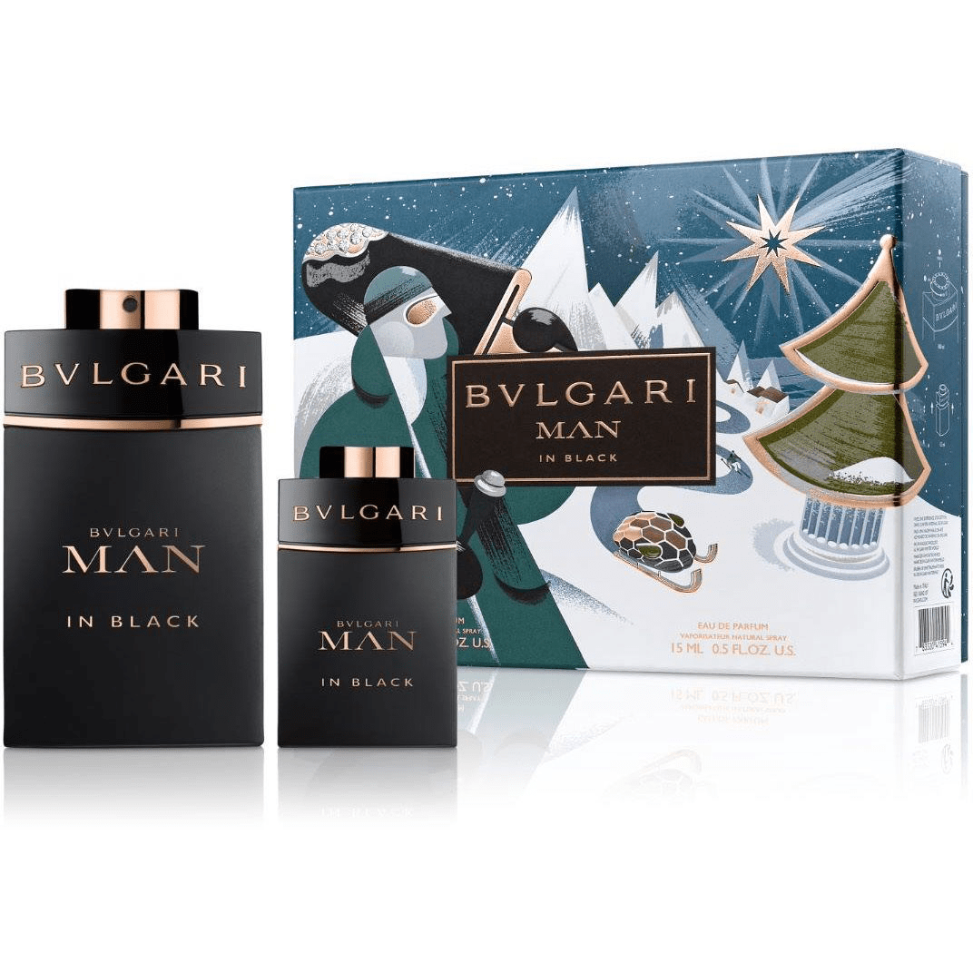 BVLGARI Man in Black EdP Set 115 ml (783320415944) - House of Diffusion