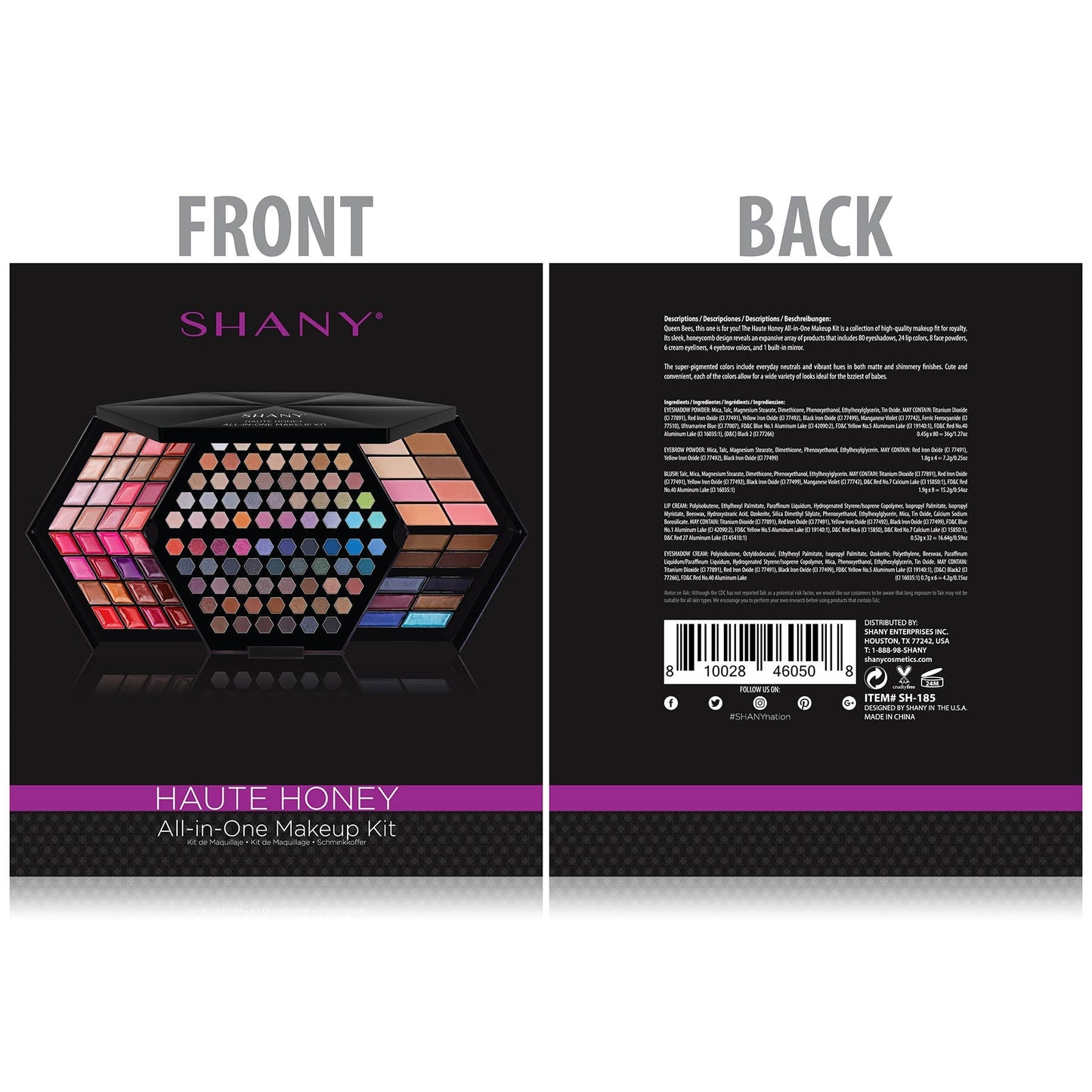 Haute Honey Makeup Set - All - in - One Makeup Kit - House of Diffusion