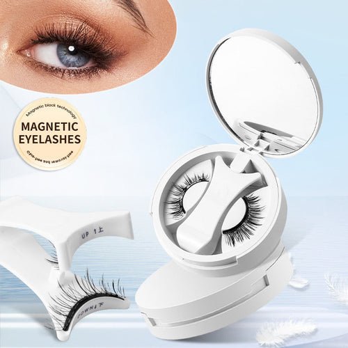 Magnetic False Eyelashes Integrated Storage Box Glue - free Magnet False - House of Diffusion