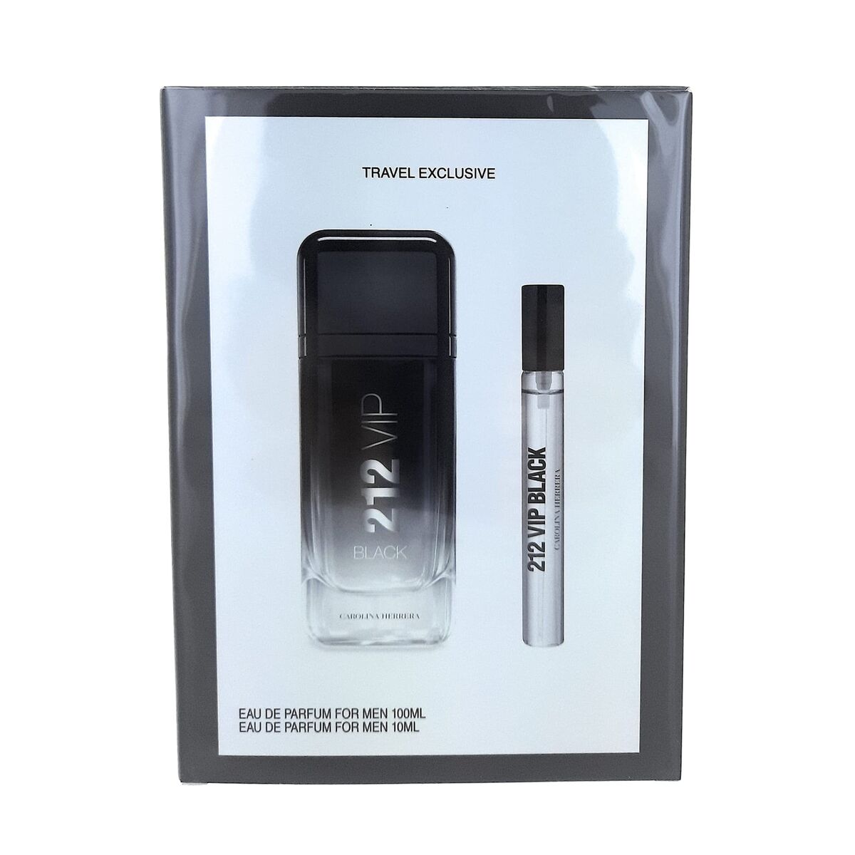 Men's Perfume Set Carolina Herrera 212 Vip Black EDP - House of Diffusion