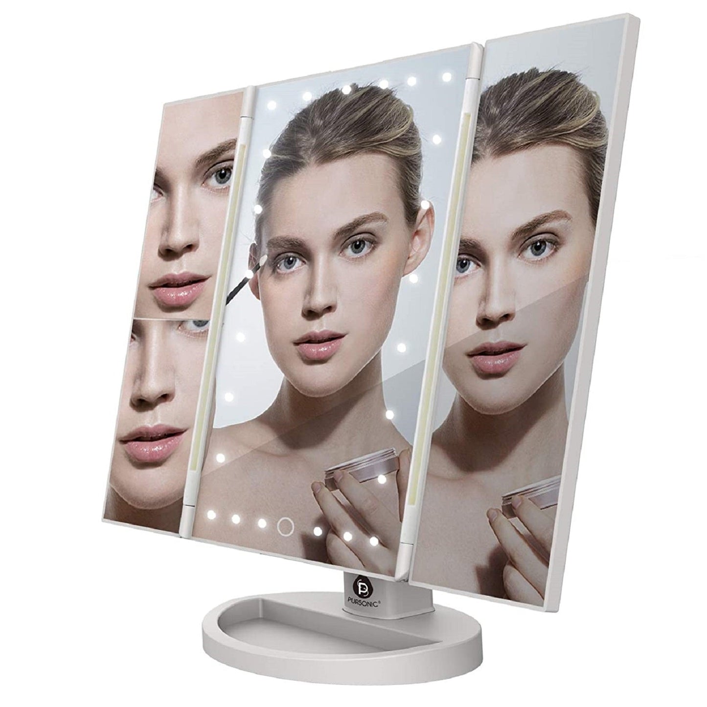 Tri - Fold Vanity Makeup Mirror - House of Diffusion
