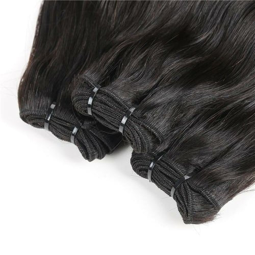 10A Grade 3/4 Straight Curve Fumi Human Hair bundles with 4x4 Closures - House of Diffusion