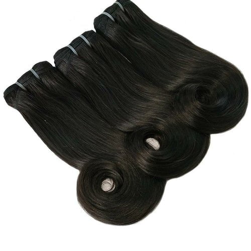 10A Grade 3/4 Straight Curve Fumi Human Hair bundles with 4x4 Closures - House of Diffusion