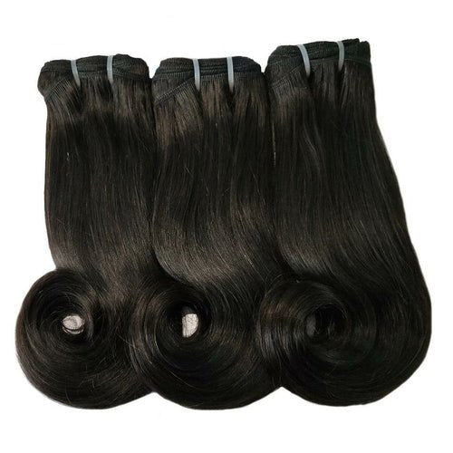 10A Grade 3/4 Straight Curve Fumi Human Hair bundles with 4x4 Closures - House of Diffusion