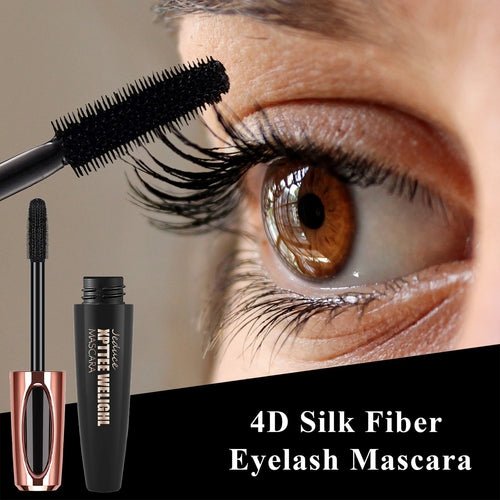 1/2 Pack Black 4D Silk Fiber Eyelash Mascara Extension Makeup - House of Diffusion