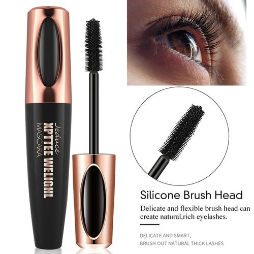 1/2 Pack Black 4D Silk Fiber Eyelash Mascara Extension Makeup - House of Diffusion