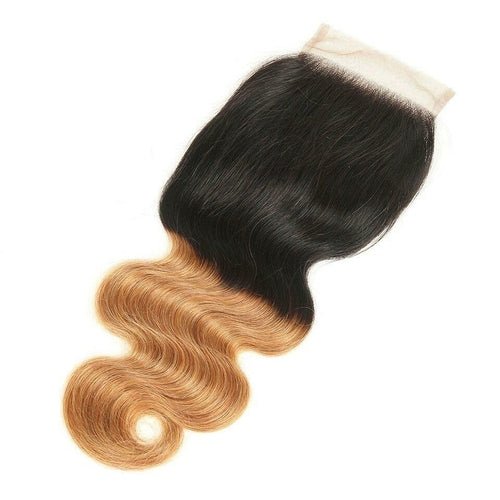 27 Body Wave 10A Grade 1B/27 Hair BUNDLES with 4x4 CLOSURES & 13x4 F - House of Diffusion