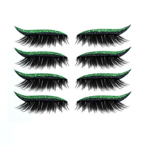 3D False Eyelashes With Magnetic 4 Pairs Of Glue - free Self - adhesive - House of Diffusion