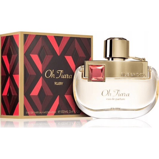 Afnan Perfumy Damskie Rue Broca EDP Oh Tiara Ruby 100 ml (S8309784) - House of Diffusion