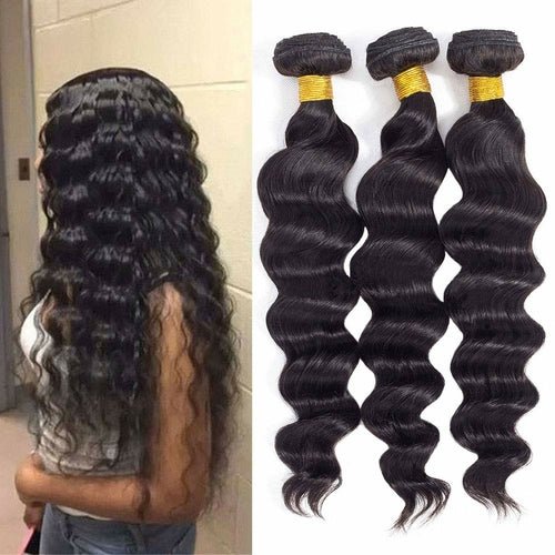 BeuMax 10A Grade 3/4 loose body wave bundles with 13x4 Frontal - House of Diffusion