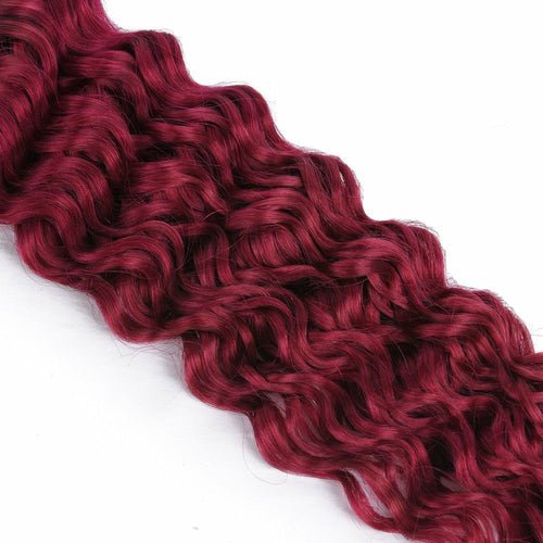 Burg 10A Grade Water Wave 1B/Burgundy BUNDLES with CLOSURES & FRONTAL - House of Diffusion