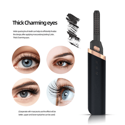Electric Eyelash Curler Temperature Adjustable Quick Heating Eyelash - House of Diffusion
