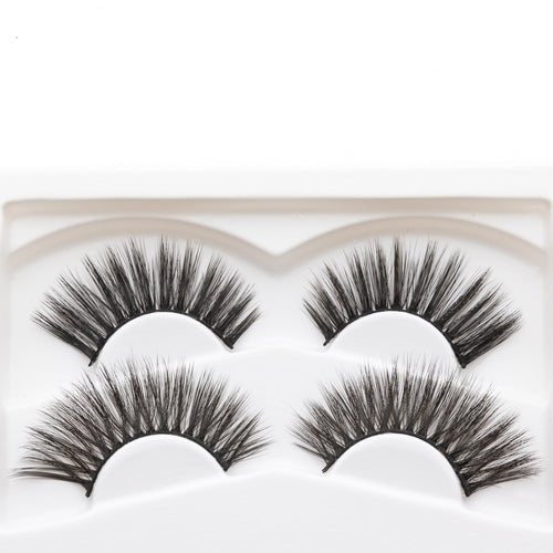 False Eyelashes - No Glue Black Eyeliner and Lashes Kit - House of Diffusion