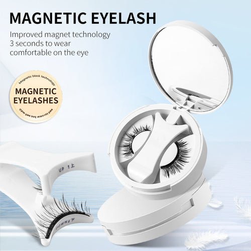 Magnetic False Eyelashes Integrated Storage Box Glue - free Magnet False - House of Diffusion