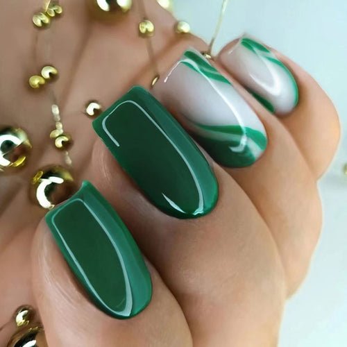 Press On Nails Kit with Glue and gel stickers Reusable Tips - House of Diffusion