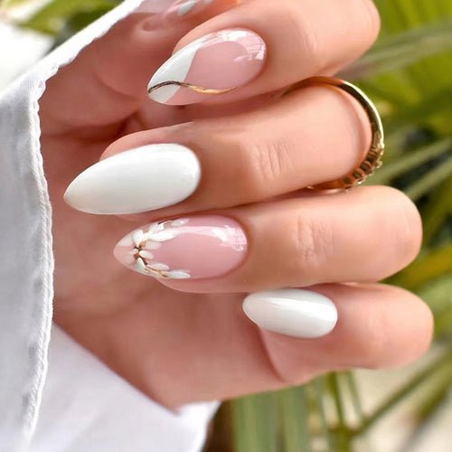 Press On Nails Kit with Glue and gel stickers Reusable Tips - House of Diffusion