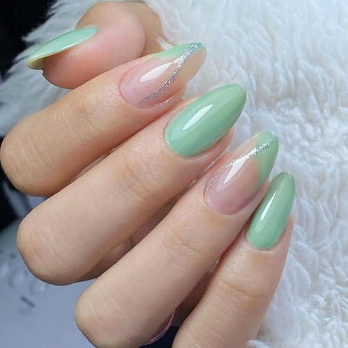 Press On Nails Kit with Glue and gel stickers Reusable Tips - House of Diffusion