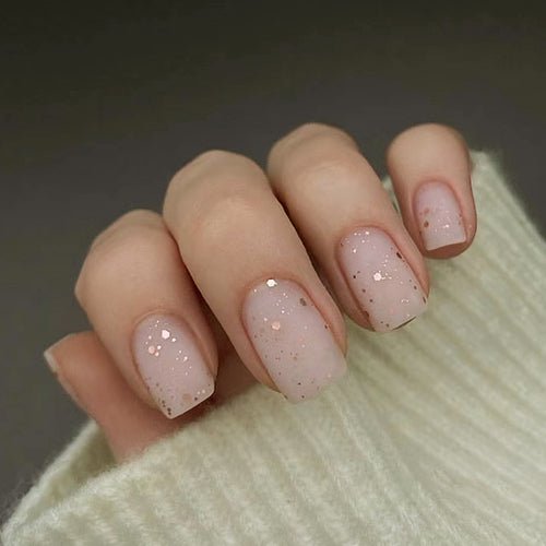 Press On Nails Kit with Glue and gel stickers Reusable Tips - House of Diffusion
