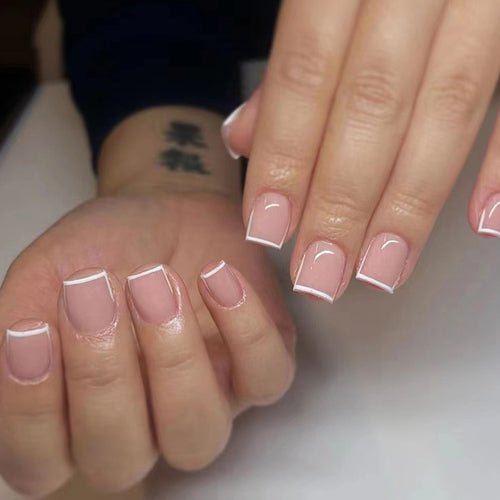 Press On Nails Kit with Glue and gel stickers Reusable Tips - House of Diffusion