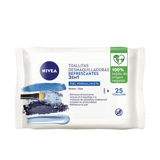 Refreshing 3 - in - 1 MAKEUP REMOVAL WIPES 25 u - House of Diffusion