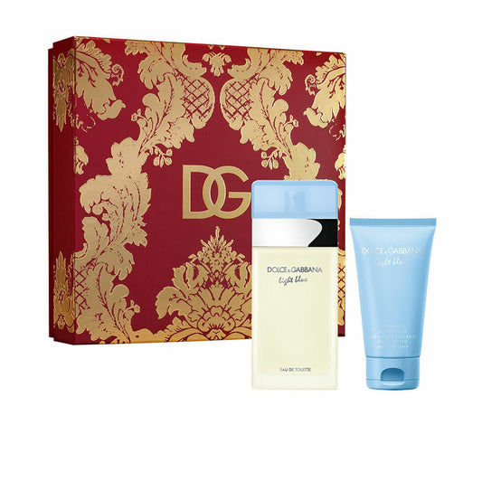 Women's Perfume Set Dolce & Gabbana Light Blue Pour Femme 2 Pieces - House of Diffusion
