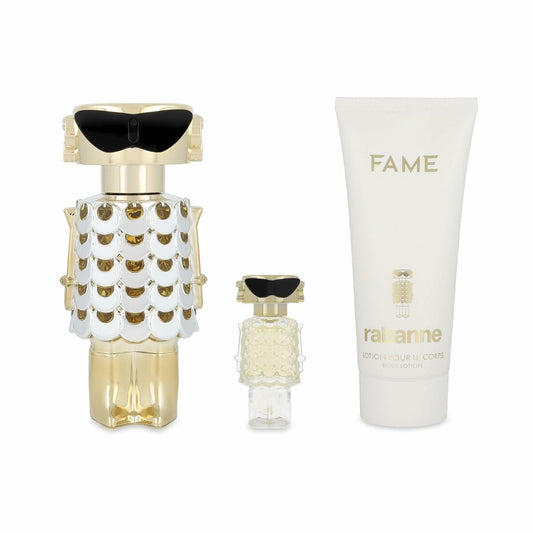 Women's Perfume Set Paco Rabanne FAME EDP 3 Pieces - House of Diffusion